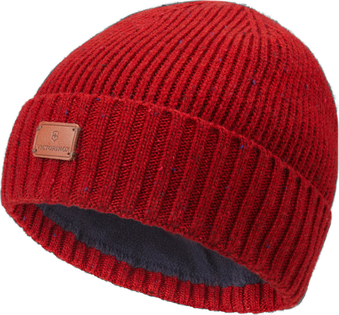 Zimní čepice Victorinox Brand Collection Beanie Deluxe Red