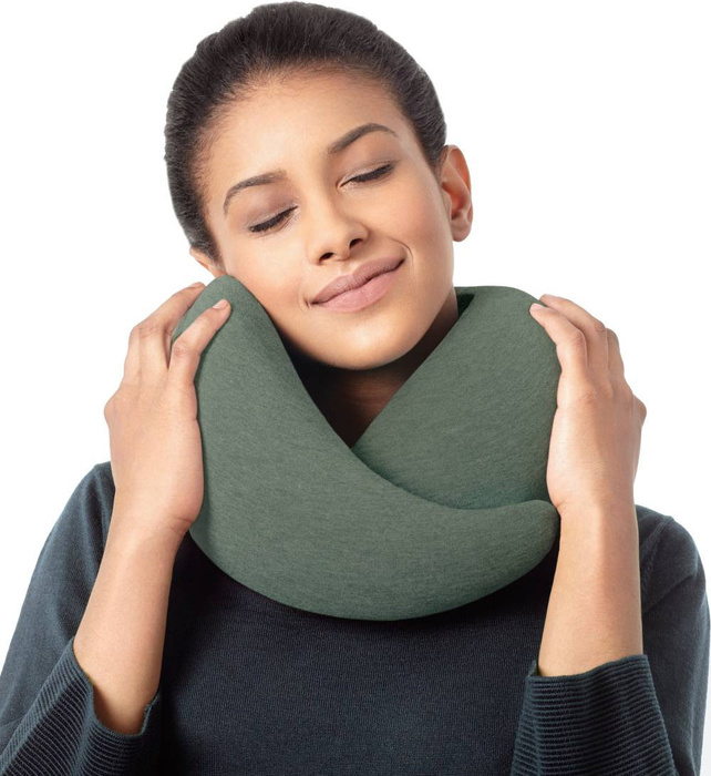 Cestovní polštář Ostrichpillow GO – green moss, fotografie 5