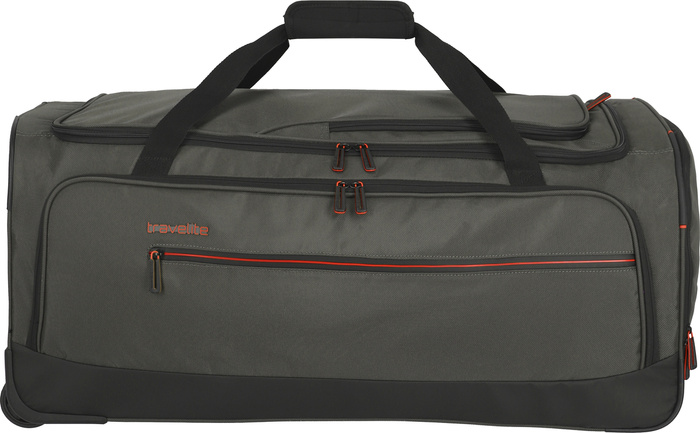 Cestovní taška na kolečkách L Travelite CrossLite 5.0 – zelená, fotografie 2