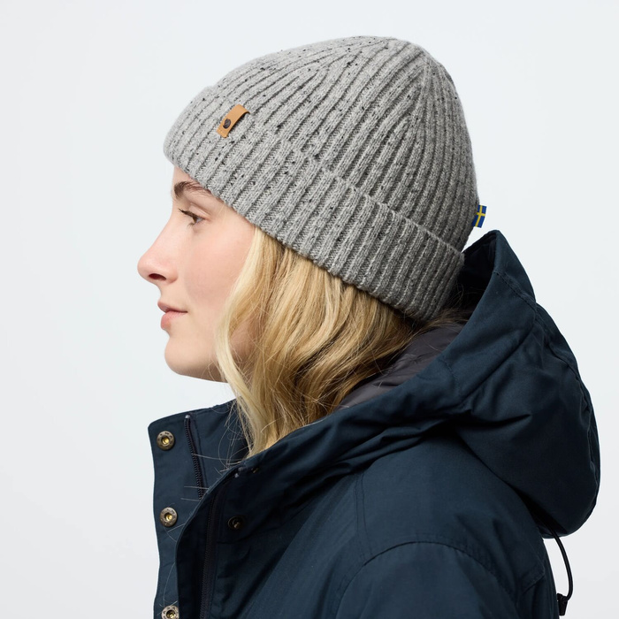 Zimní čepice Fjallraven Övik Neps Beanie z 80 % merino vlny, fotografie 7