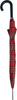 Dlouhý deštník Doppler Carbonsteel Long AC Stick Karo Red, fotografie 3