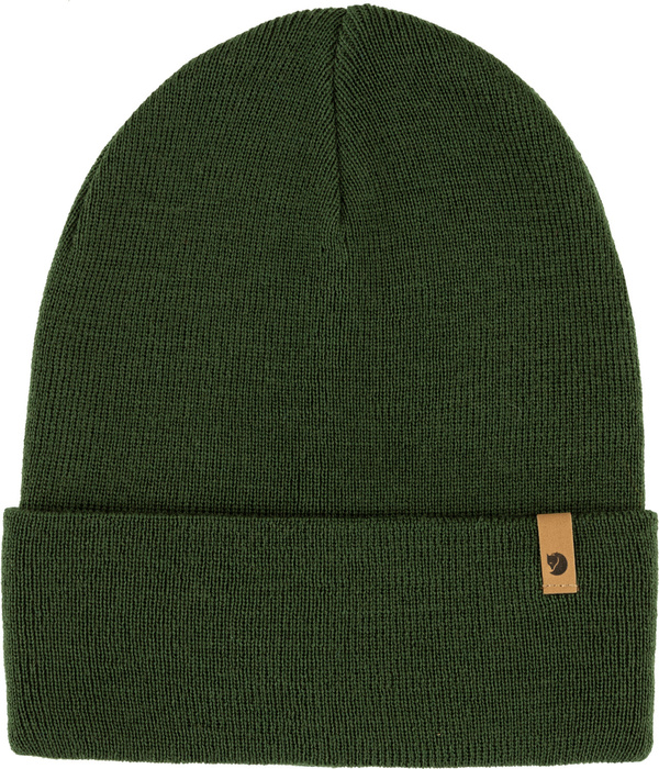 Vlněná čepice Fjallraven Classic Knit Hat - deep forest, fotografie 3