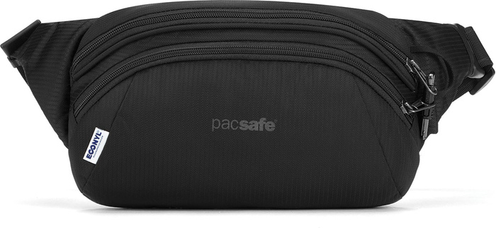 Pánská ledvinka proti krádeži Pacsafe MetroSafe LS120 2L Econyl Černá, fotografie 9