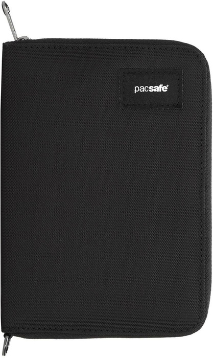 Antikraderové etui Pacsafe RFIDsafe Compact Travel černé