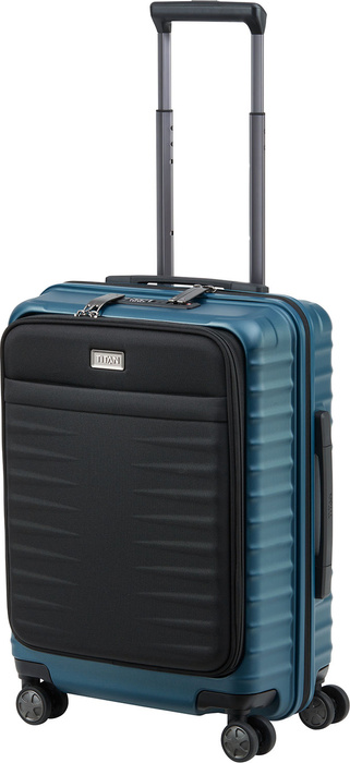 Obchodní kufr Titan Litron 55 cm – modrý