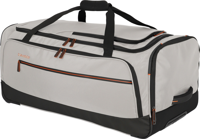 Cestovní taška na kolečkách L Travelite CrossLite 5.0 – šedá, fotografie 4