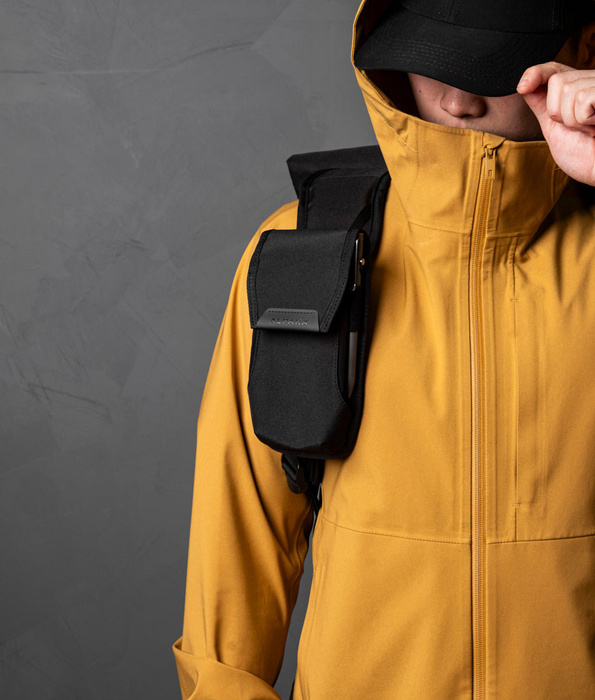 Pouzdro na telefon Alpaka Modular Phone Sling V2 Axoflux - Black, fotografie 9