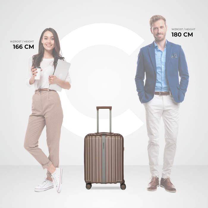 Kabinový kufr Travelite Paros 55 cm Cappucino, fotografie 10