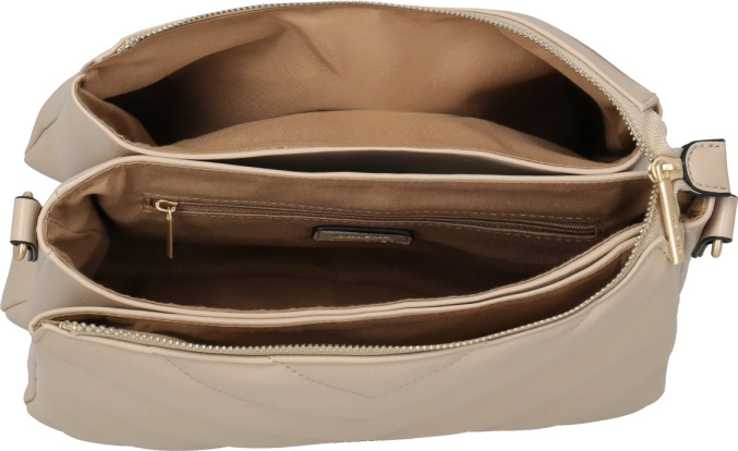 Kabelka Travelite Barbara Cozy Crossbody Bag Trio 3L Béžová, fotografie 2