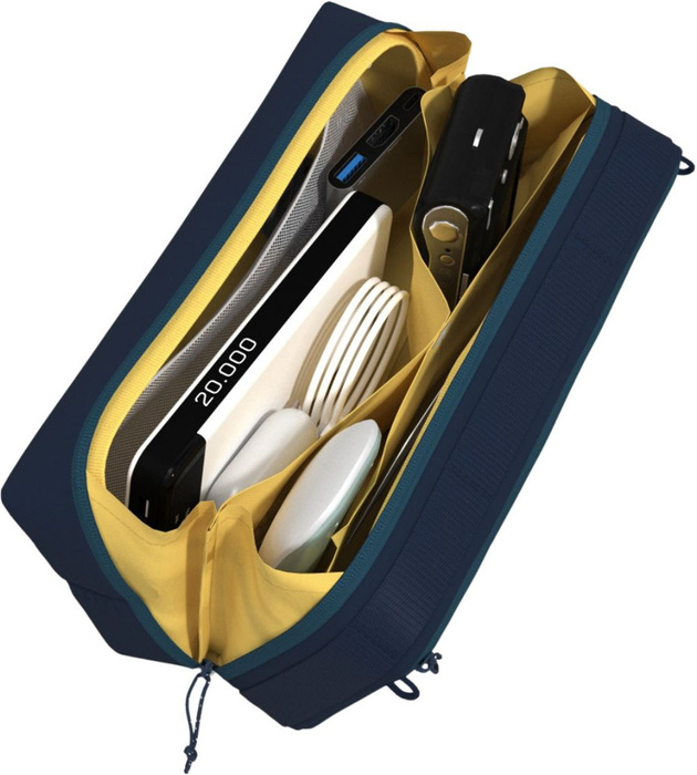 Ramenní taška – ledvinka CabinZero Tech Pouch 2,5 l - Blue Shimmer, fotografie 10