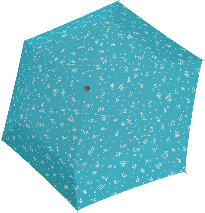 Deštník Doppler Zero Magic Minimally Aqua Blue, fotografie 2