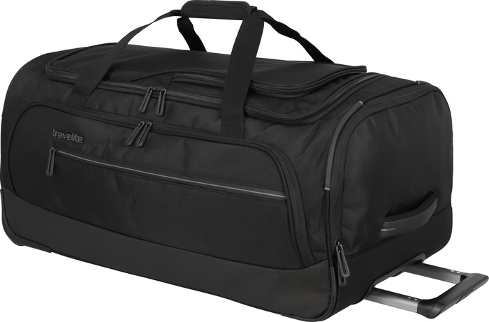 Cestovní taška na kolečkách M Travelite CrossLite 5.0 – černá, fotografie 4