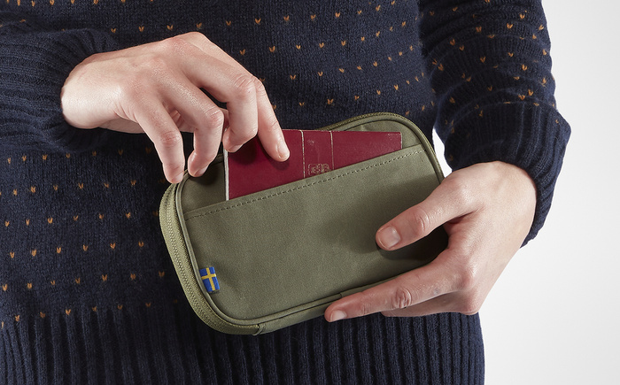 Peněženka Fjallraven Kanken Travel Wallet - Arctic Green, fotografie 6